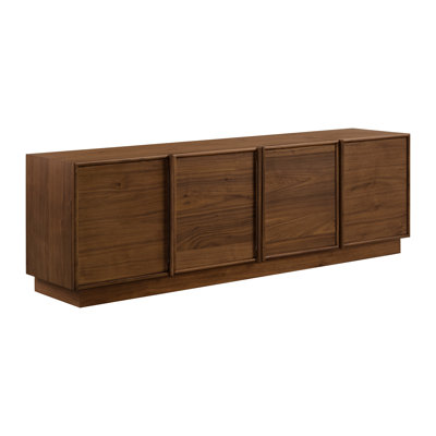 Console multimédia 70 "en noyer naturel Collins
