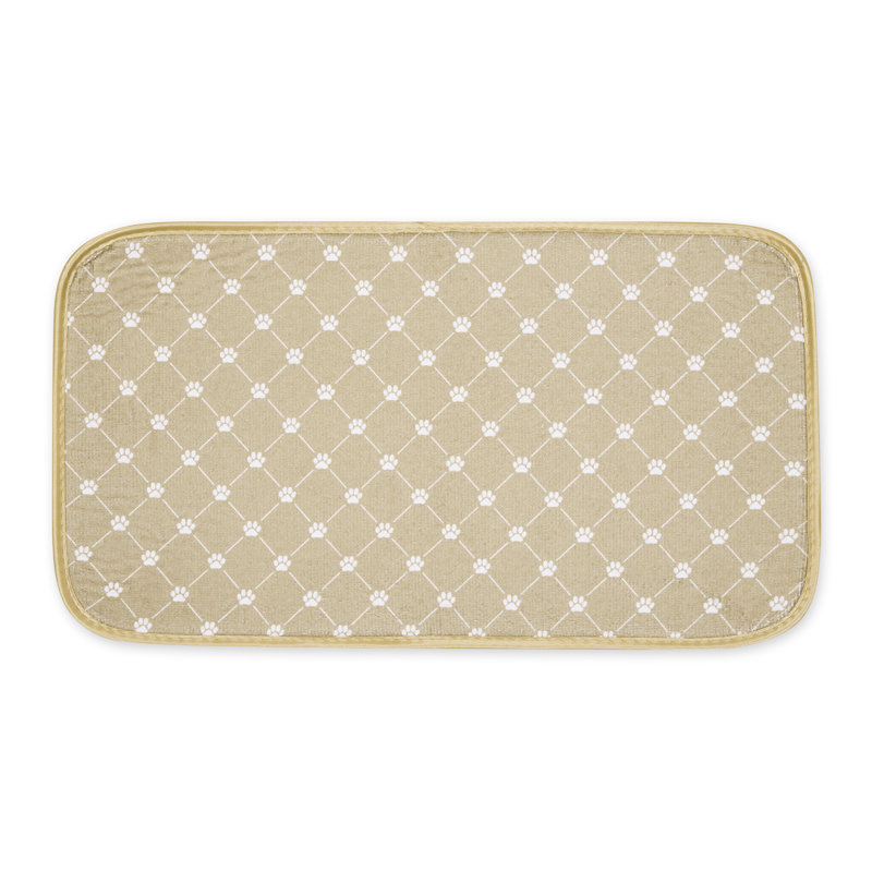 Polyester Pet Bed, Small (18" W x 0.25" D x 10" H), Brown