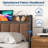 Upholstered Bed Frame with Charging Station and Storage Headboard-204282721-204282729