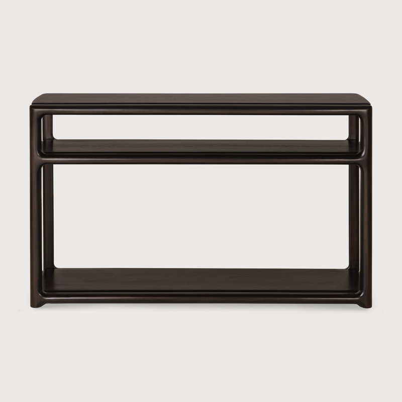 Eda 15.5 in. Solid Wood Console Table