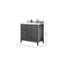 Meuble-lavabo simple 36 po avec plateau Atlanta-101693304
