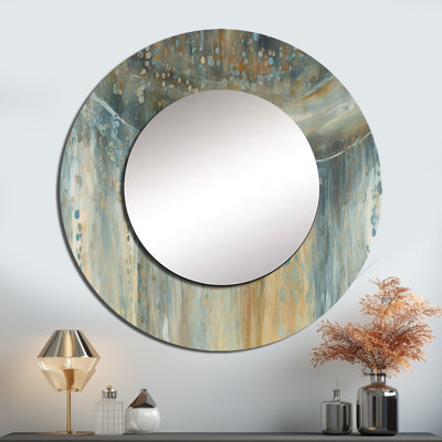 Miroir mural décoratif gris Salisha