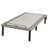 Haslet 14″ Folding Steel Platform Bed Frame – Full, Gray Upholstered Mesh, Adjustable Legs, Tool-Free Setup-1302699065