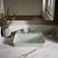 Vox Vitreous China Rectangular Vessel Bathroom Sink with Overflow-856925032-856925035