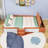 Upholstered Daybed with Gas Lift Storage Ottoman-40301459-40301468