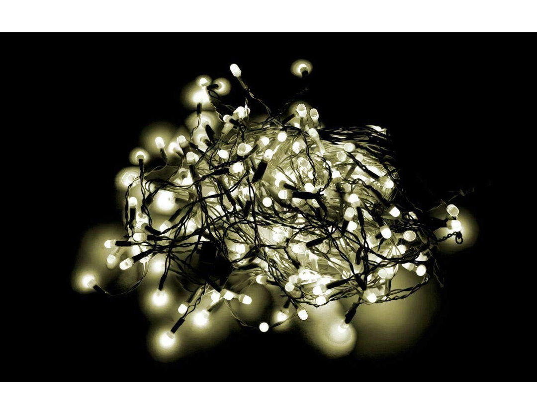 SHATCHI 1500 LEDs Compact LEDs Green Cable Christmas Home Decorations