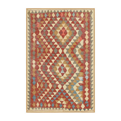 Tapis crème / rouge Southwestern