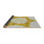 Tapis jaune à motif floral Lifthrasir-358793543