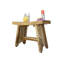 Banc de douche en teck EcoDecors, EarthyTeak - l 24 po Serenity