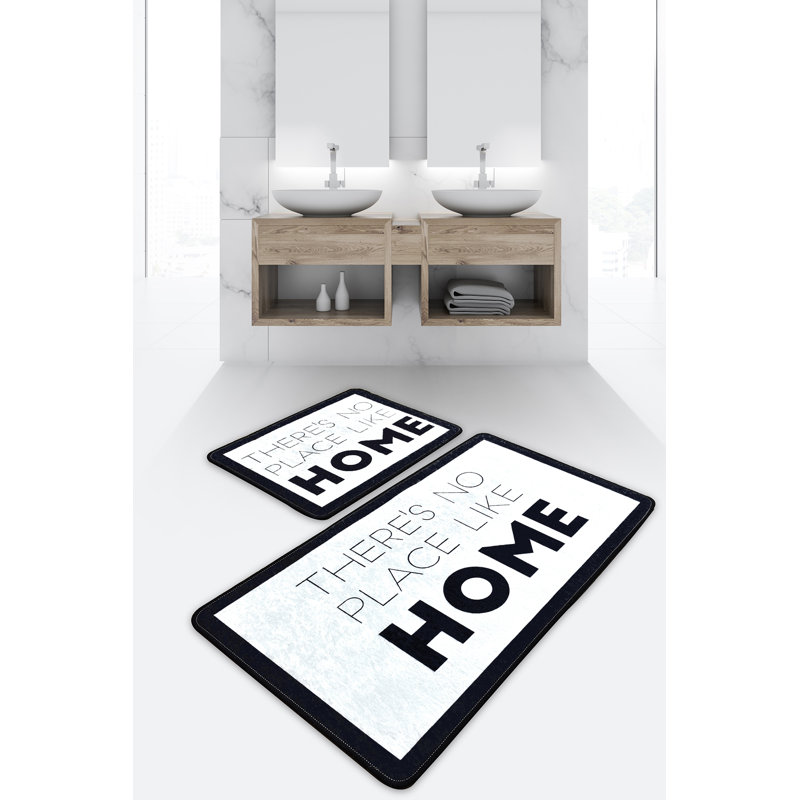 Ensemble de 2 tapis de bain
