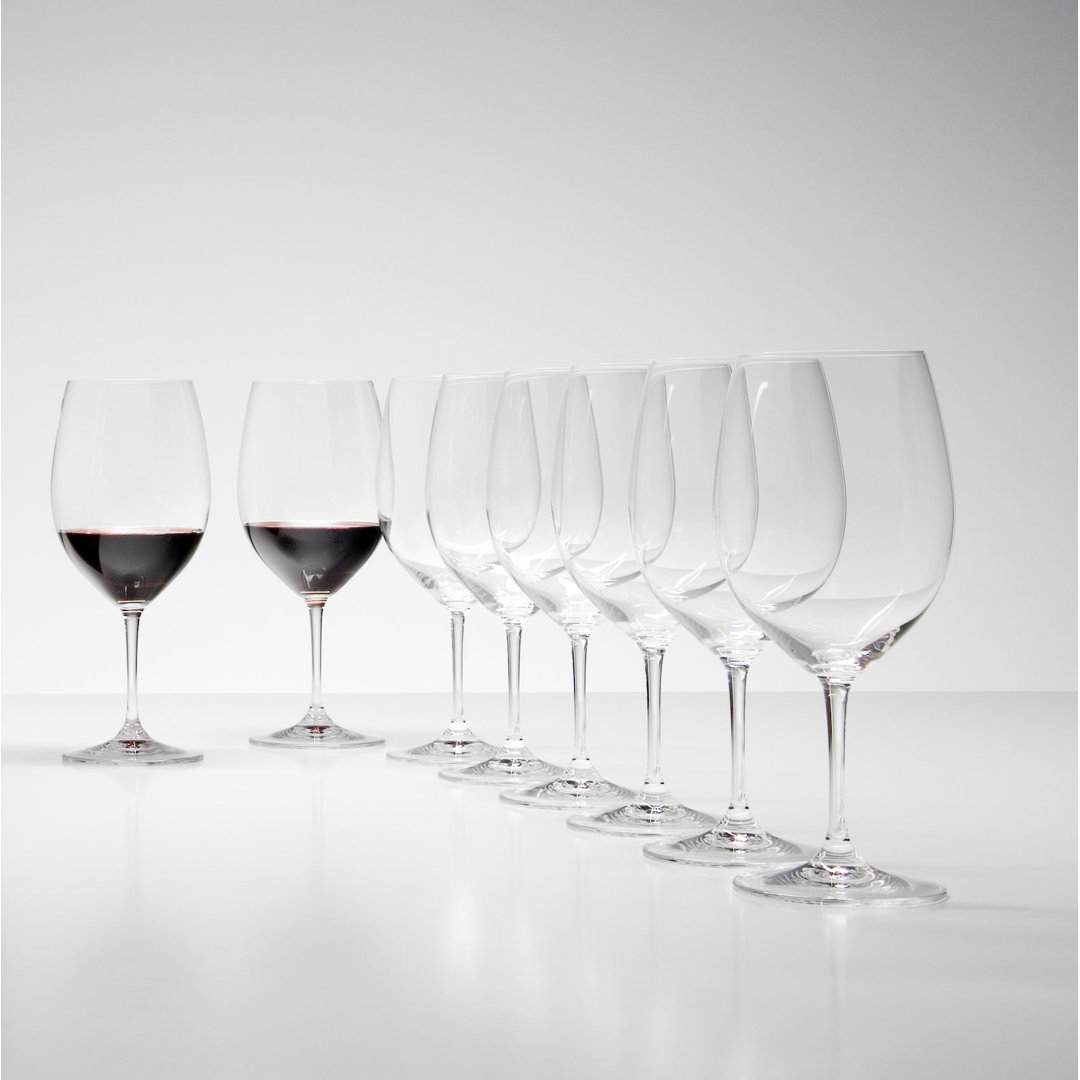 RIEDEL Vinum Cabernet Sauvignon/Merlot Wine Glass (Bordeaux) (Pay 6 Get 8) (Set of 8) RIEDEL