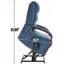 Fauteuil inclinable Power Lift avec accoudoirs en bois massif, massage thermique et mécanisme de mouvement robuste-294241330