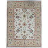 Ziegler Hand-Knotted High-Quality Gold Area Rug