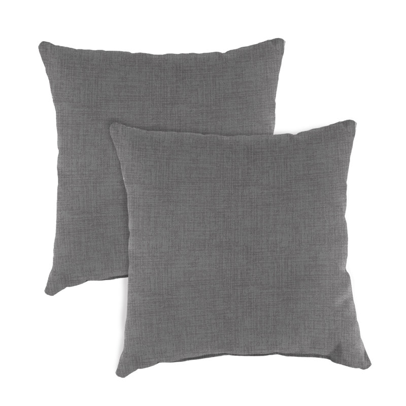 16" x 16" Outdoor Throw Pillow (Set of 2), Reversible Zayne Volcanic