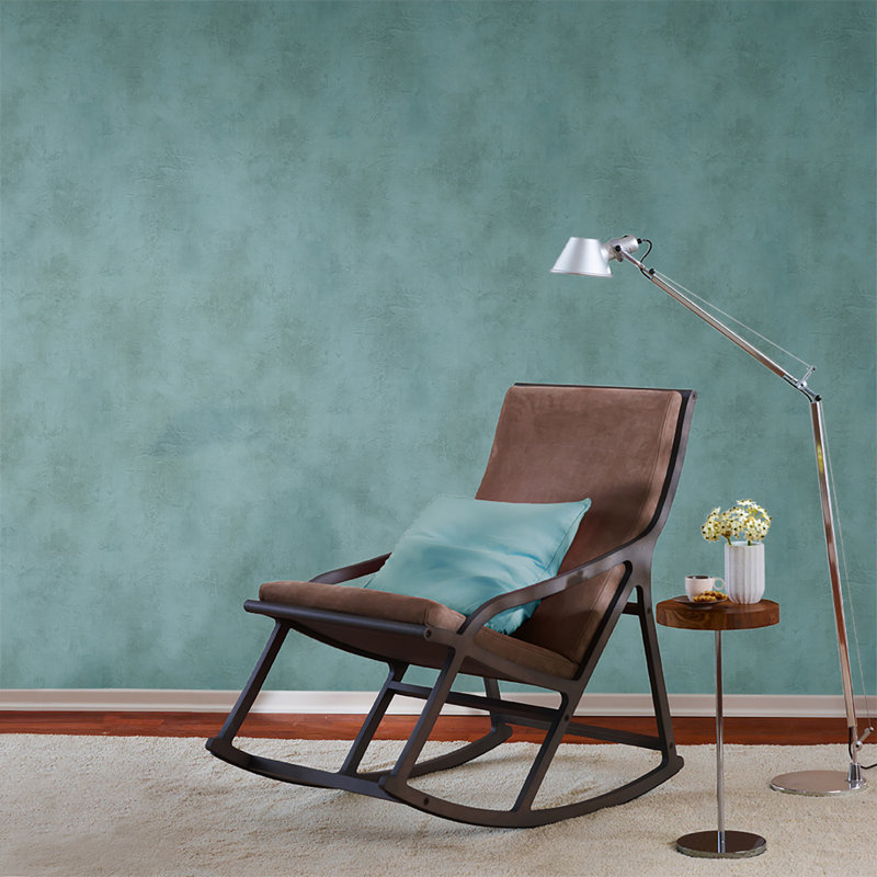 Marcia 10.05m x 53cm Textured Matte Wallpaper Roll, Blue