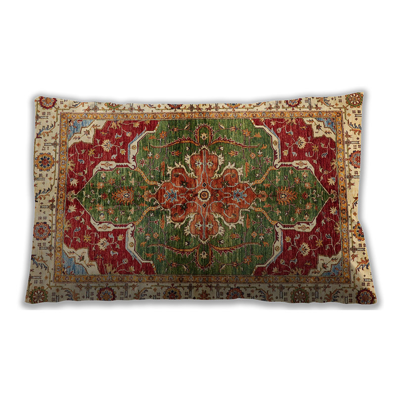 Reversible Throw Pillow, Microsuede