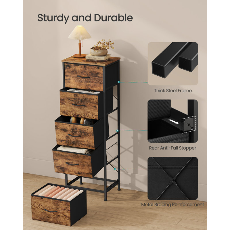 5 -Drawer Filing Storage Cabinet
