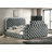 Kana Upholstery Velvet Bed W/LED, Fireplace & TV Stand-700695106-700695105