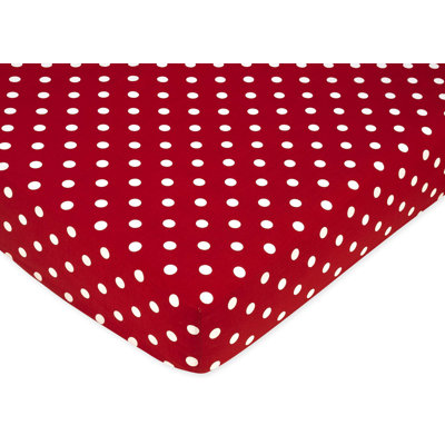 Drap-housse pour lit de bébé Little Ladybug