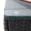 Ensemble de conversation modulaire en rotin avec coussins 4 pièces Cotswald-42897401