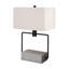 Lampe de table standard grise de 22,75 po Holden