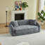 Fauteuil inclinable convertible incurvé de 87 po-42088980