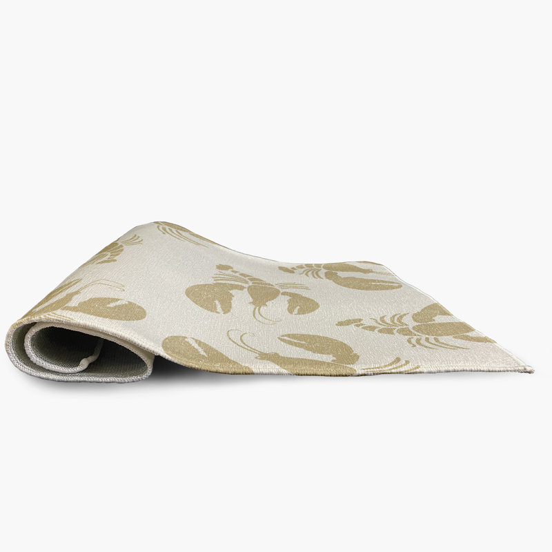 Parrella Chenille Animal Print Indoor Rug, Rectangle 2' x 3'