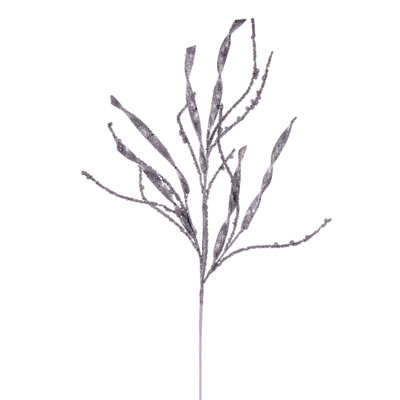 Wavy Glitter Floral Stems