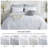 Pintuck Embroidered Microfiber Reversible 3 Piece Comforter Set-1955921908-1955921906