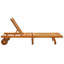 Chaises longues Lark Manor ™ 2 pièces en bois d'acacia massif-1710613554