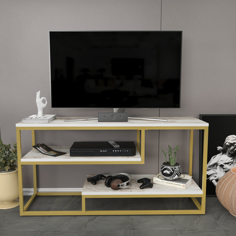 Lorin 47" TV Stand for TVs up to 55", Ephesus/Gold