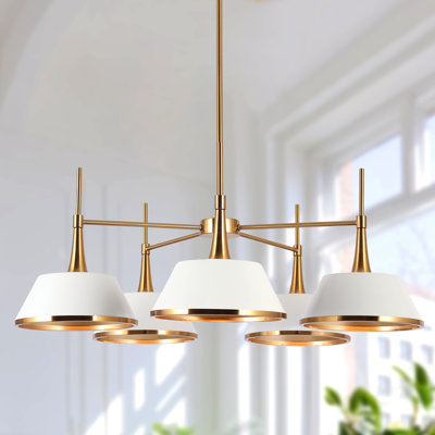 Lustre de salle à manger à intensité variable à 5 lumières l 31,5 po Kennesaw