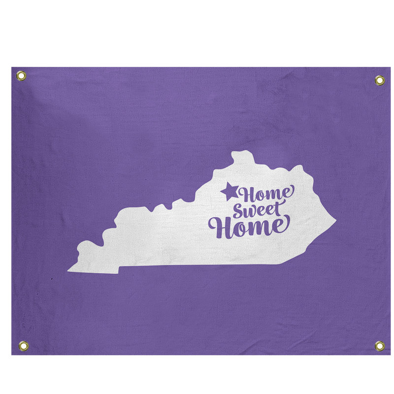 Polyester Tapestry, 50" H x 59" W, Purple
