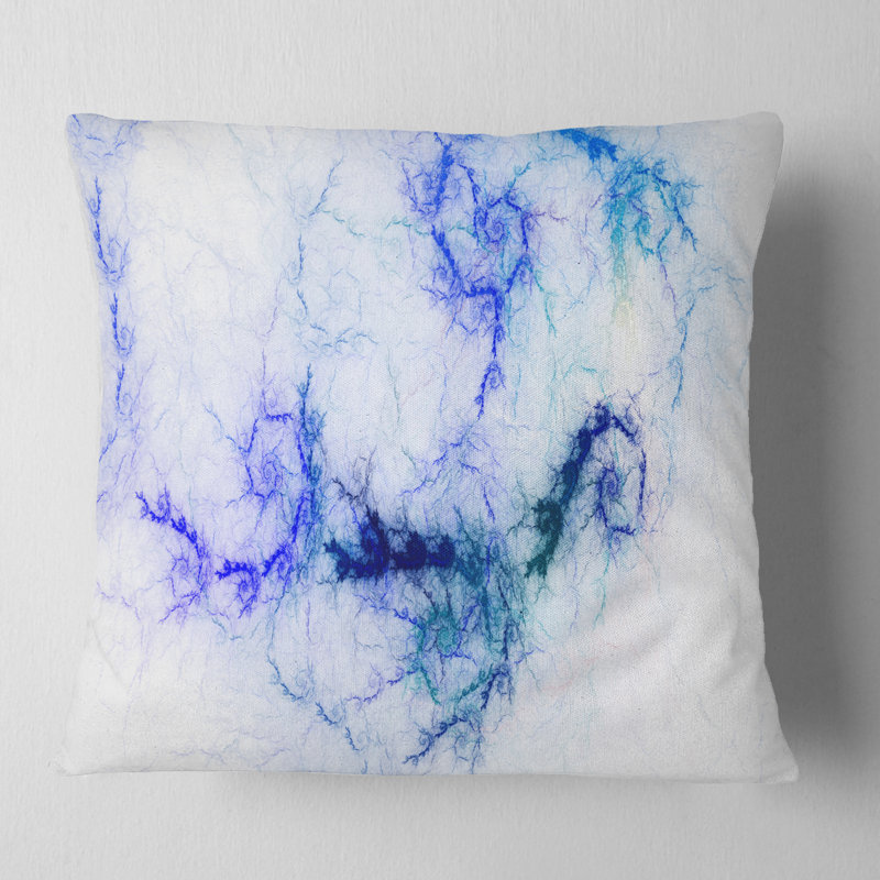 Oreiller en ciel d’orage sparkle Abstract, Bleu