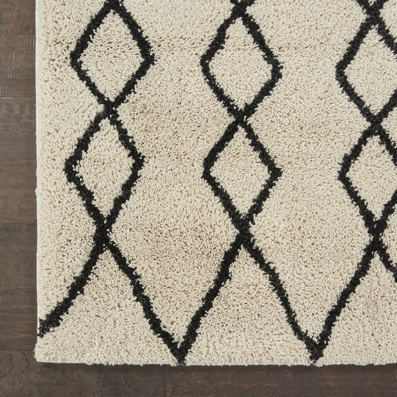 Kristin Geometric Area Rug, Runner 66 x 229cm