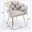 Tabouret de commode simple en velours simple pour chambre à coucher-642860410-642860408