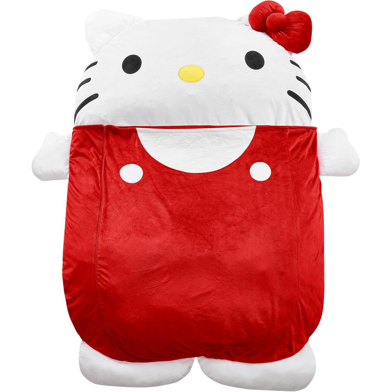 Très grande chaise longue Hello Kitty pour enfants
