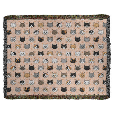Katelyn Elizabeth Hand Woven Throw Blanket