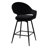26" Swivel Upholstered Counter Stool with Metal Frame (Set of 2)-859573965-859573966