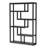 6-Tier Industrial Etagere Bookcase With Asymmetrical Shelves, Ideal For Stylish And Functional Storage In Any Room