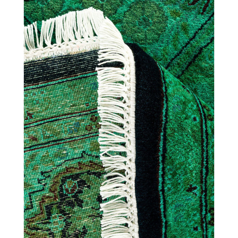 Fine Vibrance One-of-a-Kind 6' 1" X 6' 1" Hand Knotted Area Rug