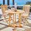 Folding Teak Patio Dining Chair