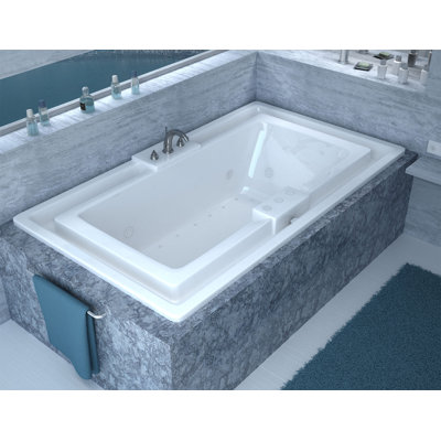 Barbados 78'' x 45'' Acrylic Bathtub