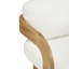 Ensemble de 2 chaises de salle à manger avec dossier coussiné, tissu bouclé, structure en bois massif-246987714-246987582