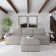 Flex 99'' Upholstered Modular Sofa with Bumper Ottoman