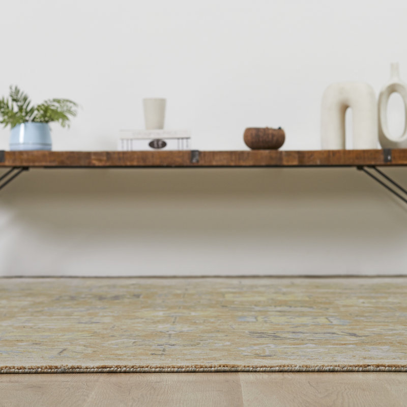 Wool Area Rug, Runner 2'6" x 10'