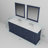 Dukes 84 in. W x 22 in. D Double Bath Vanity and Mirrors-113107517-113107518
