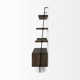Enya Narrow Ladder Bookcase