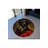 Surrealist Theme Suited Dog Patterned Round Woven Base Modern Decorative Carpet-1765896110
