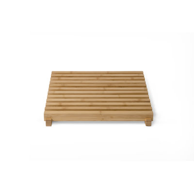 Belinda Solid Wood Shower Mat
